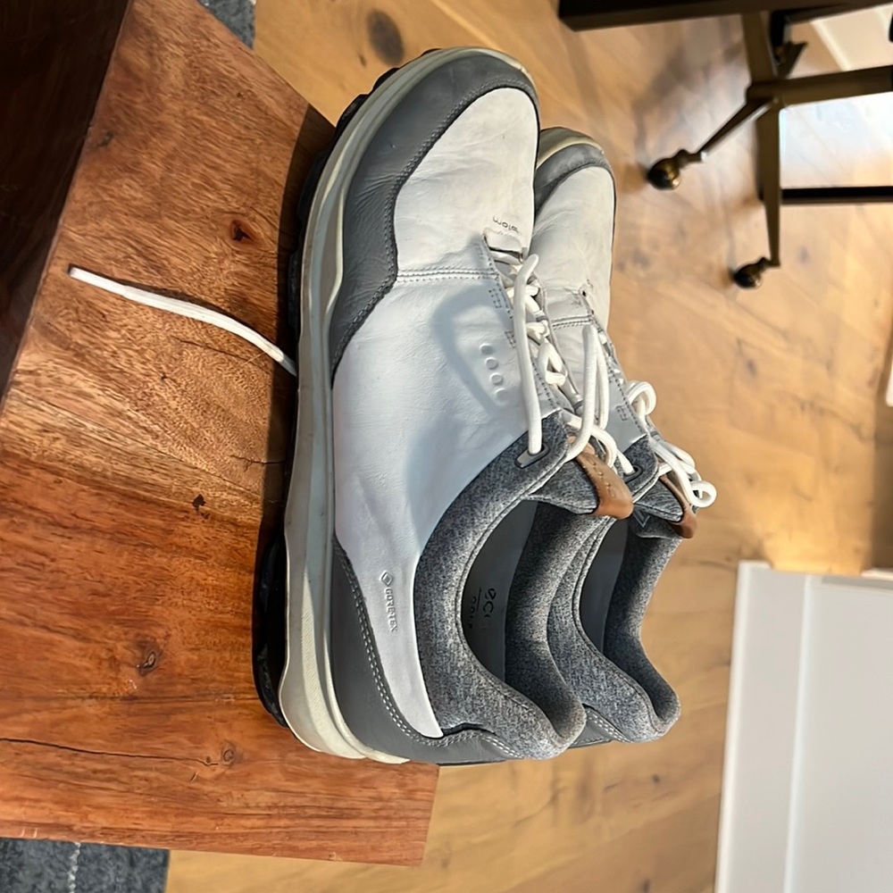 Golf shoes by Ecco.